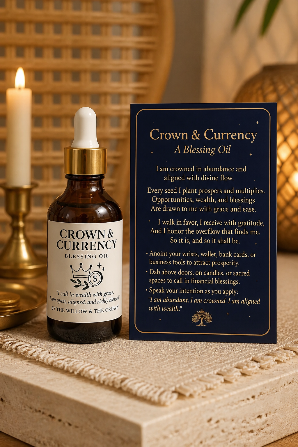 Crown & Currency Blessing Oil