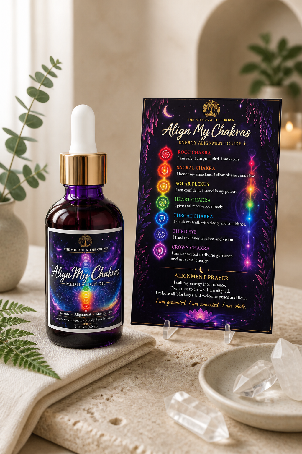 Align My Chakras Meditation Oil