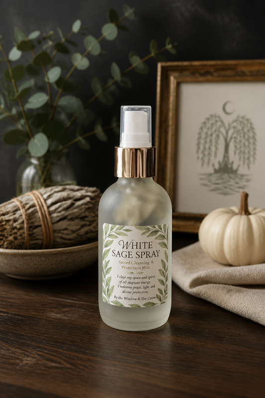 White Sage Spray (Sacred Cleansing & Protection Mist)