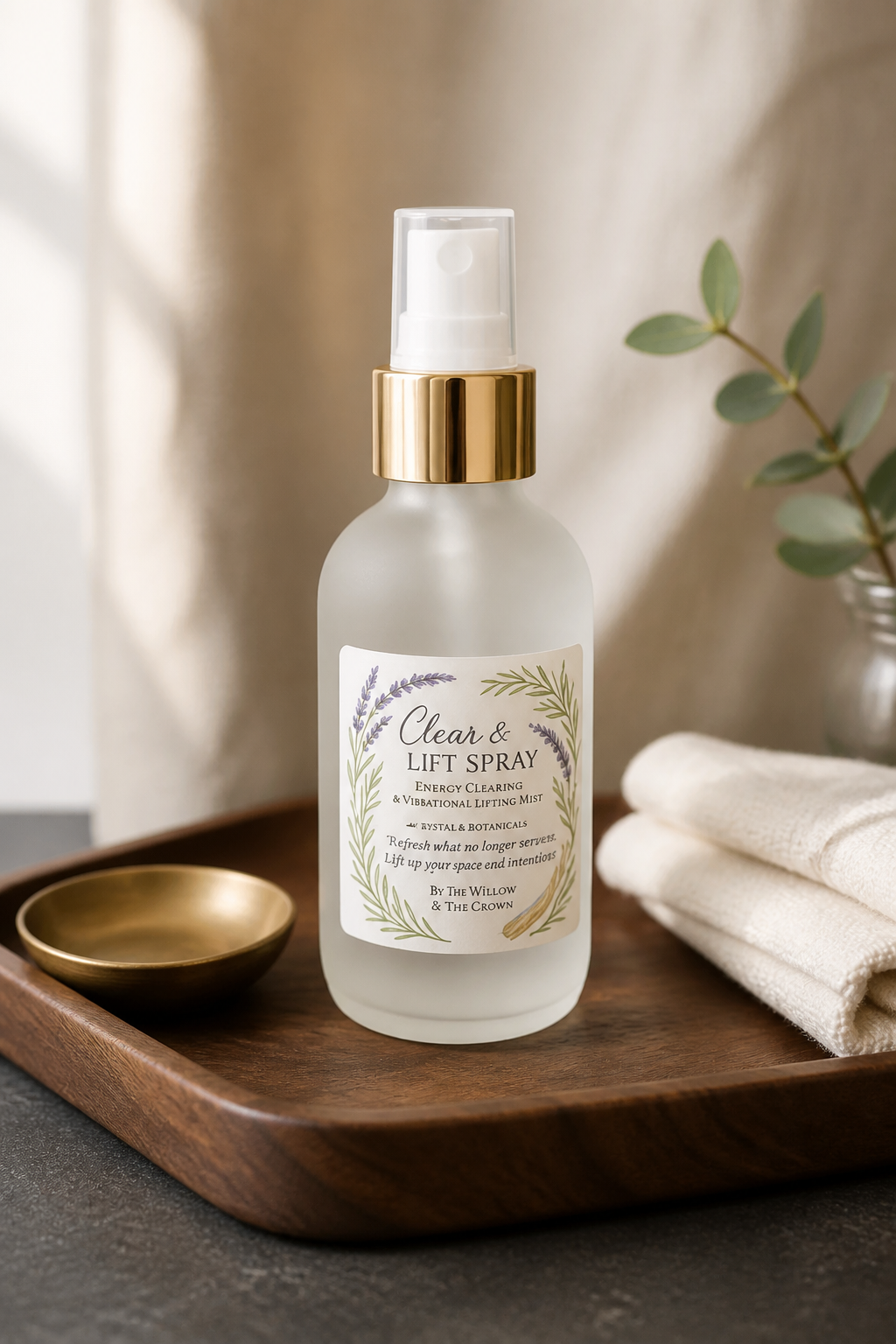 Clear & Lift Spray (Energy Clearing & Vibrational Lifting Mist)